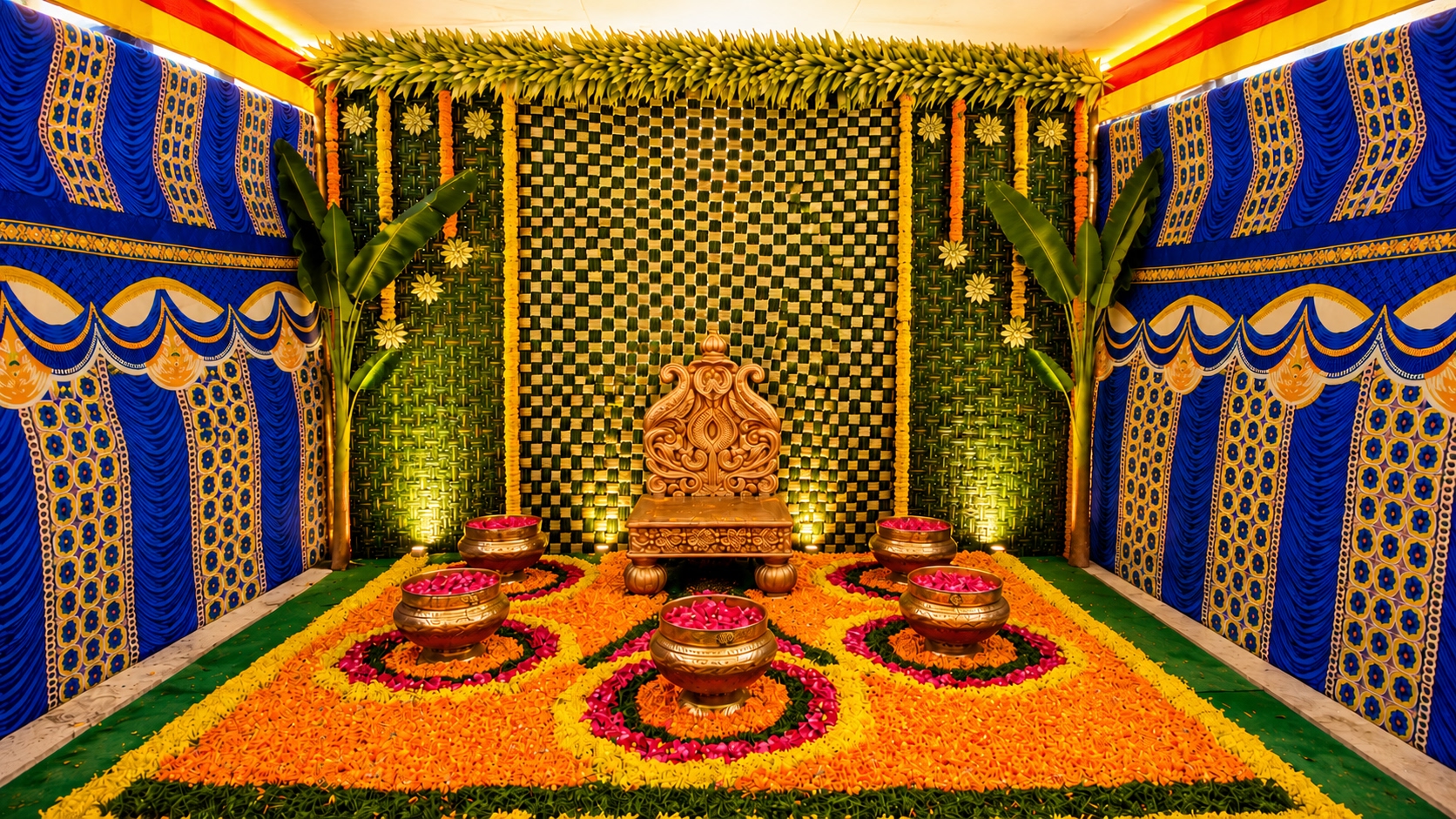 Live Stage & Mandap Decor Highlights