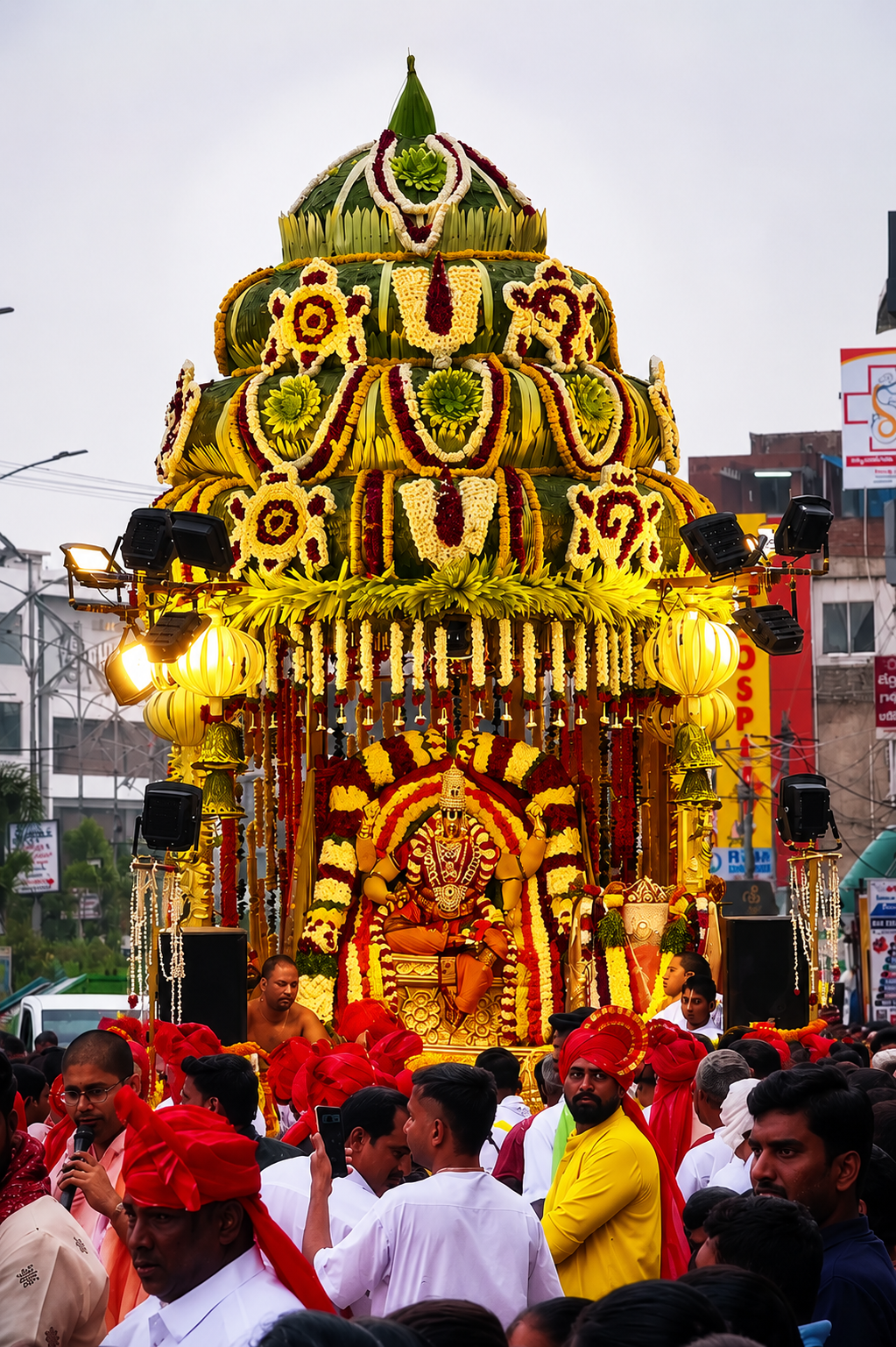 Shravanam & Temple Festival Decor